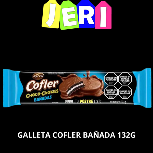 GALLETA COFLER BAÑADA 132G