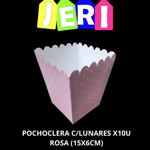 POCHOCLERA IMPRESA X10U C/ LUNARES