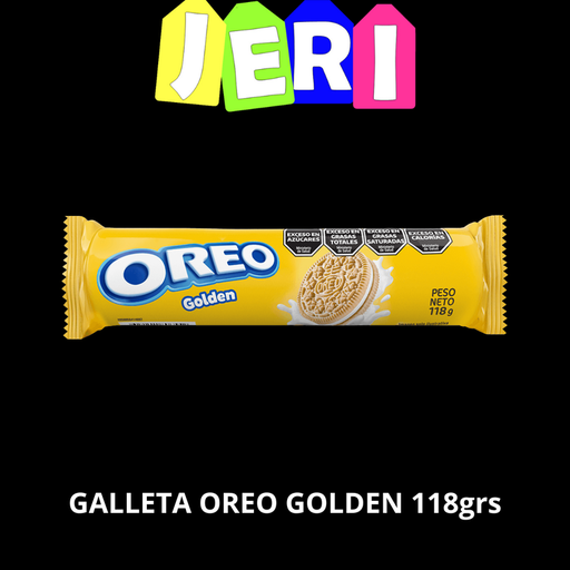 GALLETA OREO GOLDEN 118grs
