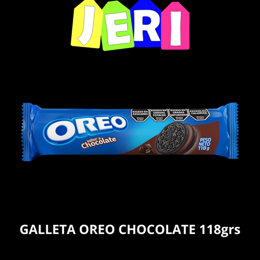 GALLETA OREO CHOCOLATE 118grs