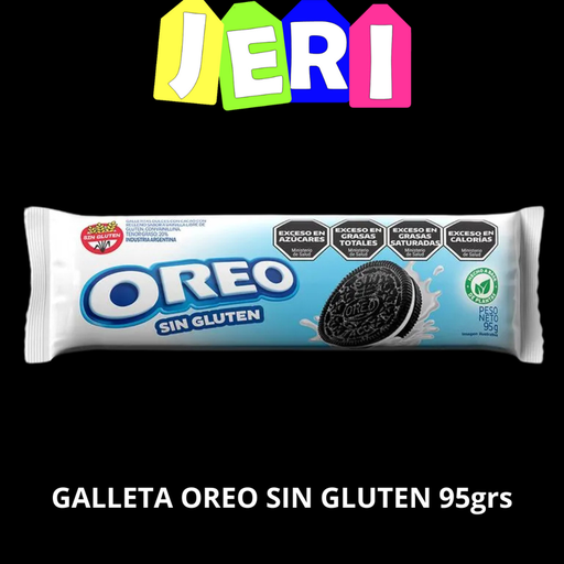 GALLETA OREO SIN GLUTEN 95grs
