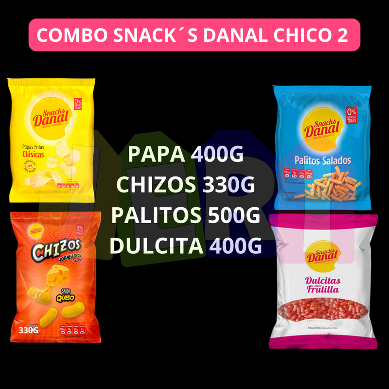 COMBO SNACK´S DANAL CHICO 3