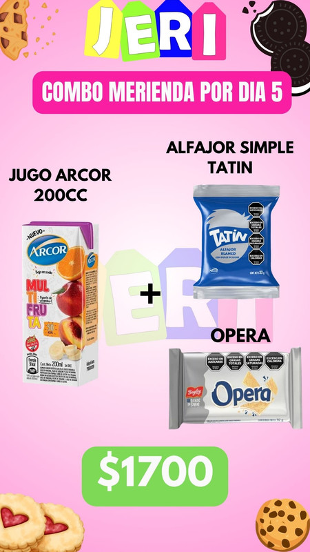 COMBO MERIENDA POR DIA 5