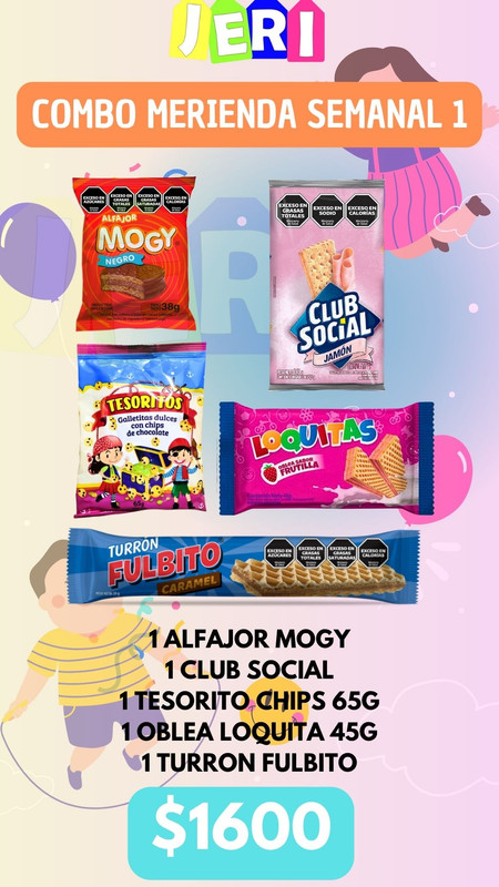 COMBO MERIENDA SEMANAL 1