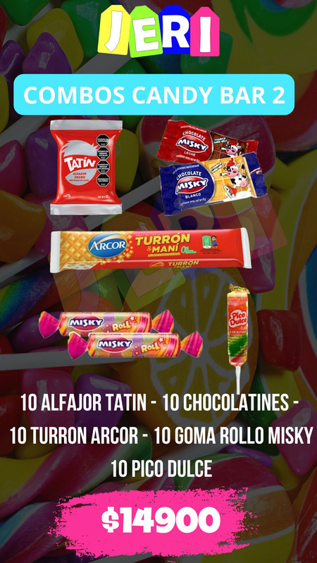 COMBO CANDY BAR 2
