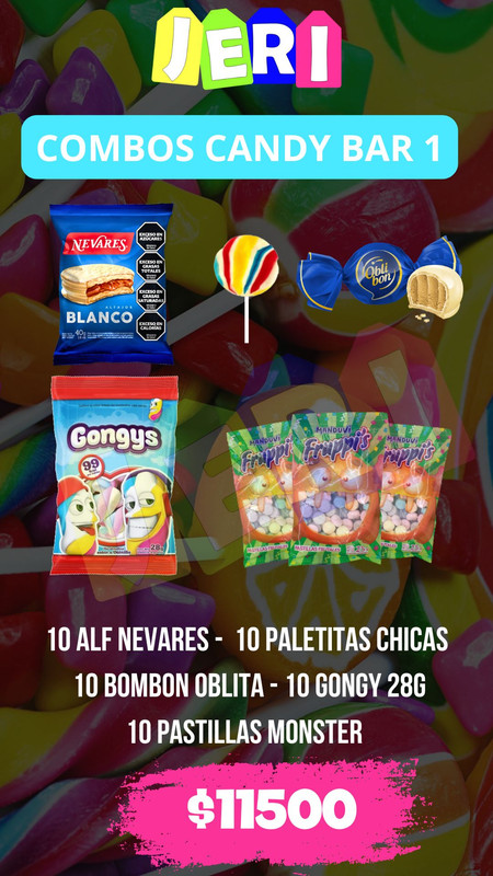COMBO CANDY BAR 1