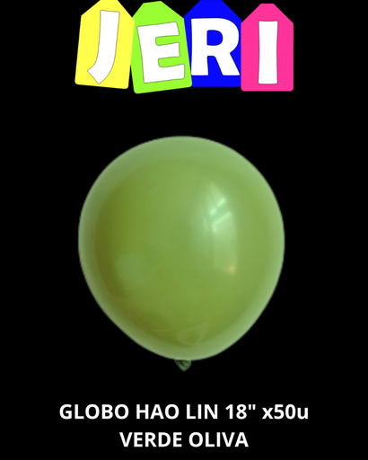 GLOBO HAO LIN 18" x50U (VERDE CLARO)