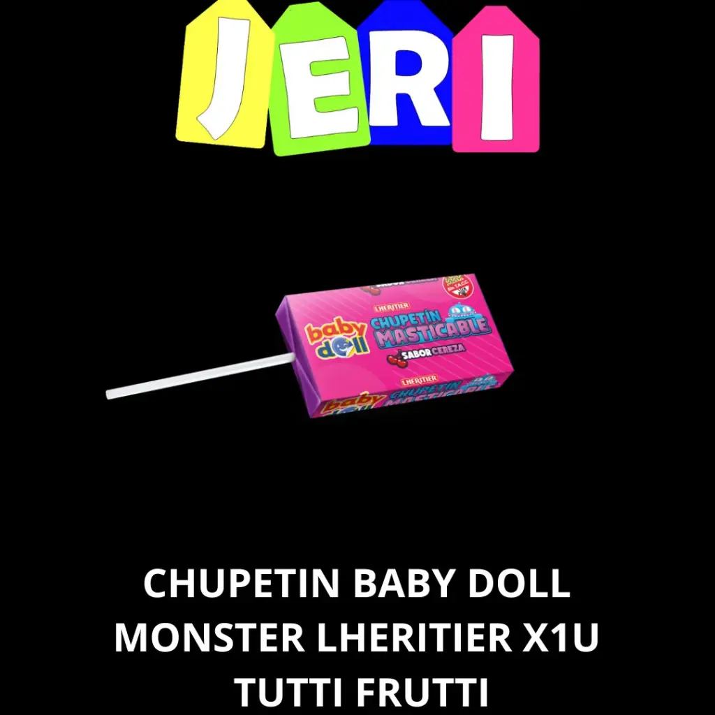 CHUPETIN BABY DOLL MONSTER LHERITIER X1U UVA