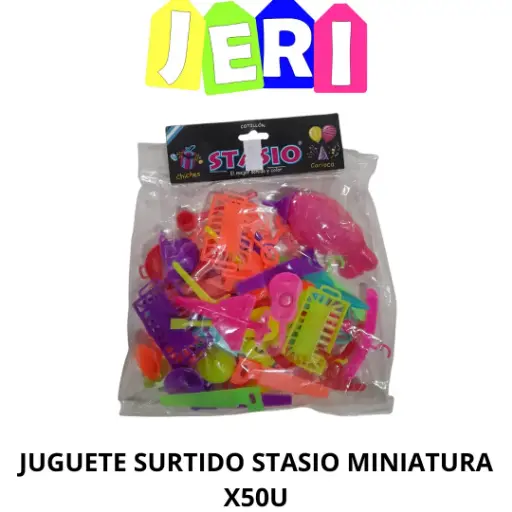 [3540] JUGUETE SURTIDO STASIO MINIATURA X50U 