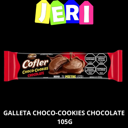 GALLETA CHOCO-COOKIES CHOCOLATE 105G