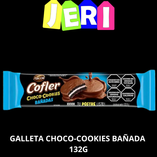 GALLETA CHOCO-COOKIES BAÑADA 132G