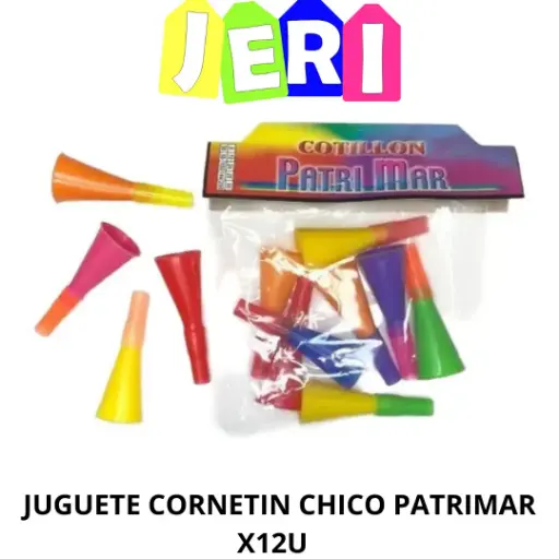 [5731] JUGUETE CORNETIN CHICO PATRIMAR X12U