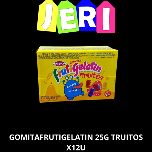 GOMITA FRUTIGELATIN 25G X12U