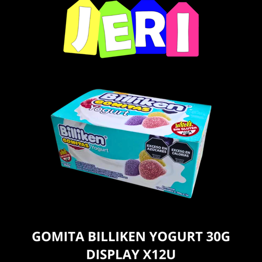 GOMITA BILLIKEN YOGUR 30G X12U