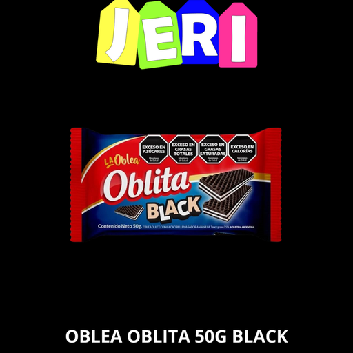 OBLEA OBLITA 50G BLACK