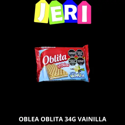 OBLEA OBLITA 34G VAINILLA