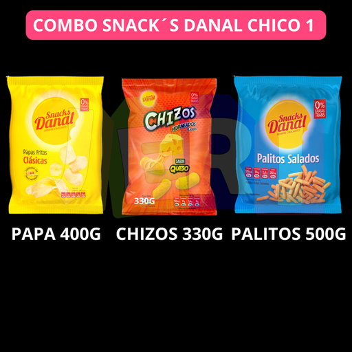 COMBO SNACK´S DANAL CHICO 1