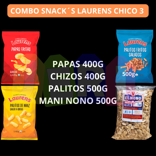 COMBO SNACK´S LAURENS CHICO 3