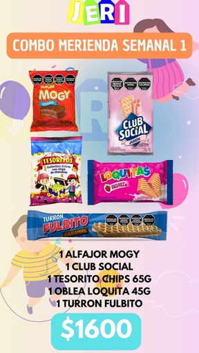 COMBO MERIENDA SEMANAL 1