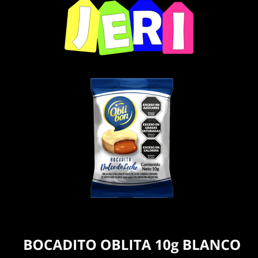 BOCADITO OBLITA 10g BLANCO