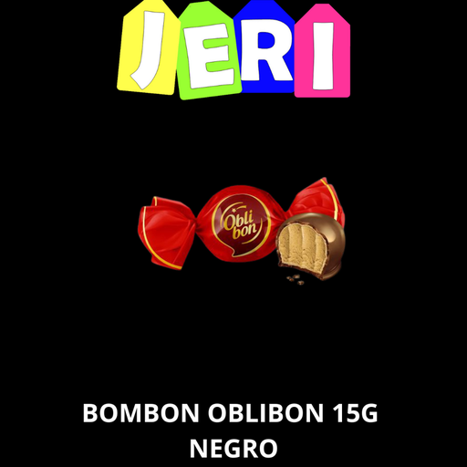 BOMBON OBLIBON 15G NEGRO