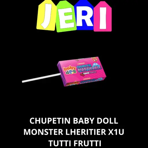 CHUPETIN BABY DOLL MONSTER LHERITIER X1U UVA