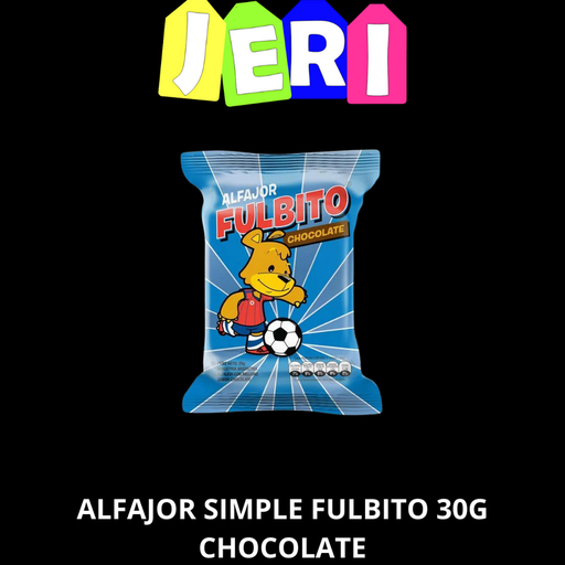ALFAJOR SIMPLE FULBITO 30G CHOCOLATE